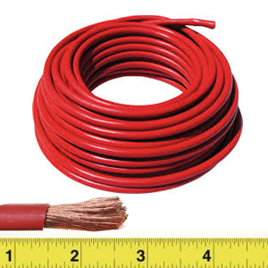 cable de bateria rojo
